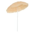 thumbnail image 1 of Outsunny Parasol de Plage 6 Pi Inclinable Pare-Soleil Hauteur Réglable Extérieur Marché Patio Cour Manivelle Terrasse Pare-Soleil, Blé, 1 of 10
