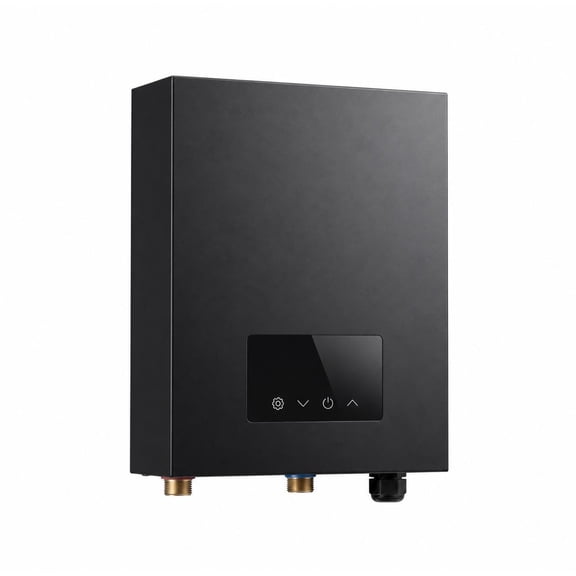 14/18/27kW Tankless Water Heater Electric 240V, Whole House Instant Hot Water Heater with LED Digital Display, Self Modulating, 86-140°f, Wall Mounted