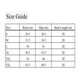thumbnail image 2 of Be-Girl Women's Denim Pencil Skirt, Knee Length, Button Front Closure, Frayed Hem - SG-77873, 2 of 5