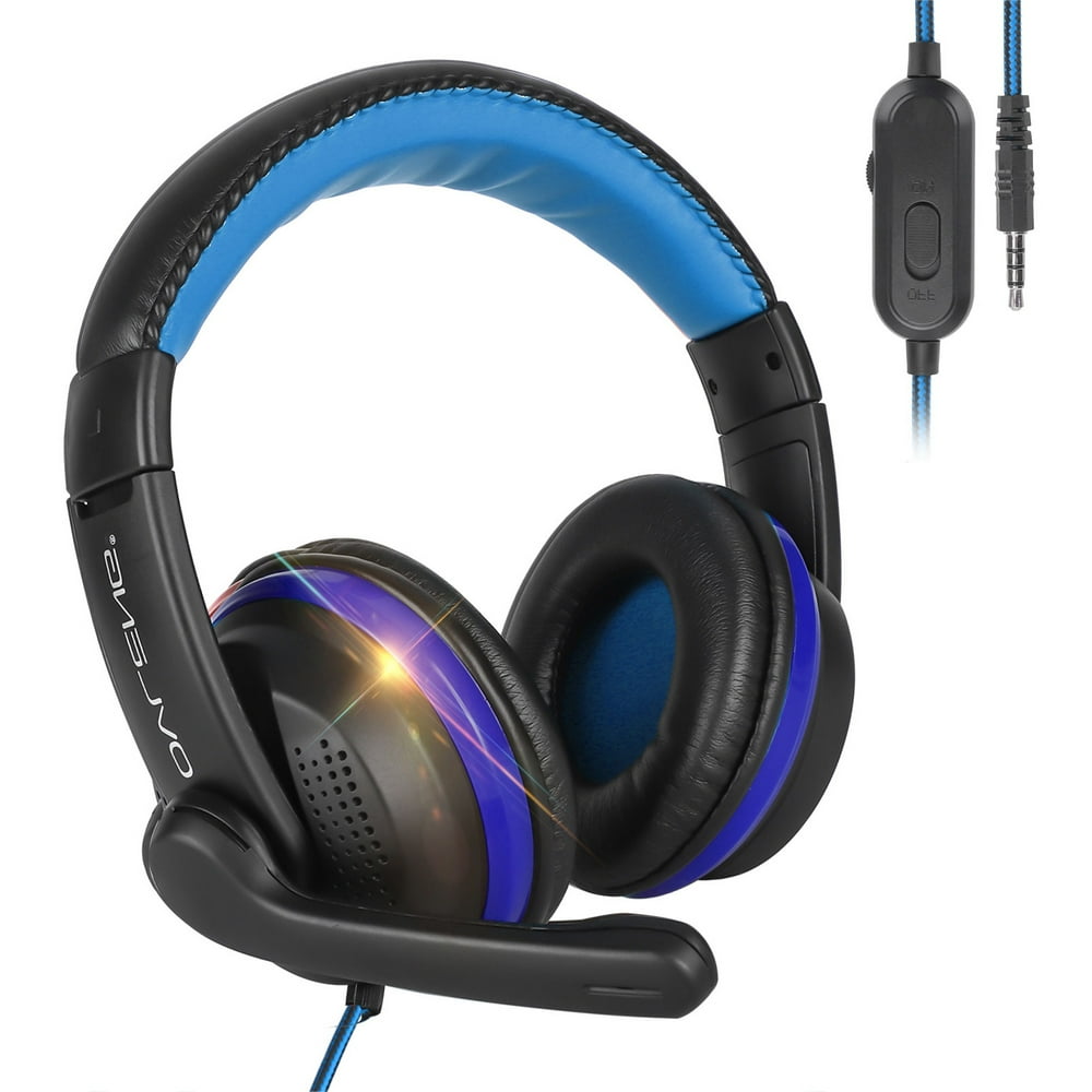 TSV Gaming Headset, Noise Canceling Game Headset with Stereo Surround