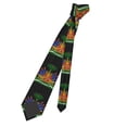 thumbnail image 6 of Men'S Haiti Coat Of Arms Tie Fashion Causal Printed Necktie, 6 of 7