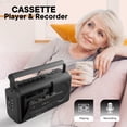 thumbnail image 2 of Grabadora con reproductor de casetes Kuephom Portable Boombox, 2 of 8