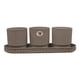 thumbnail image 5 of Set Navideño De 3 Macetas Decorativas Con Base Altomonte Color Moka, 5 of 5