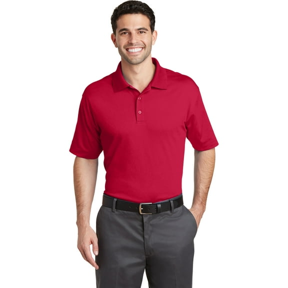 Port Authority K573 Rapid Dry Mesh Polo, Mens Polo Shirts