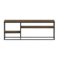 thumbnail image 6 of Furinno Moretti TV Stand for TVs up to 65 Inch, 3-Tier Rustic Brown Entertainment Center, Open Back TV Console with Cable Management, for Living Room, Bedroom, Brown Walnut, 6 of 6