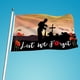 thumbnail image 2 of Bandera del Día del Recuerdo, de poliéster, de un solo lado, resistente, para héroes que moderan el recuerdo., 2 of 5