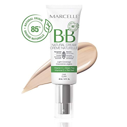 Marcelle BB Crème Naturelle Couvrance légère, 45 mL