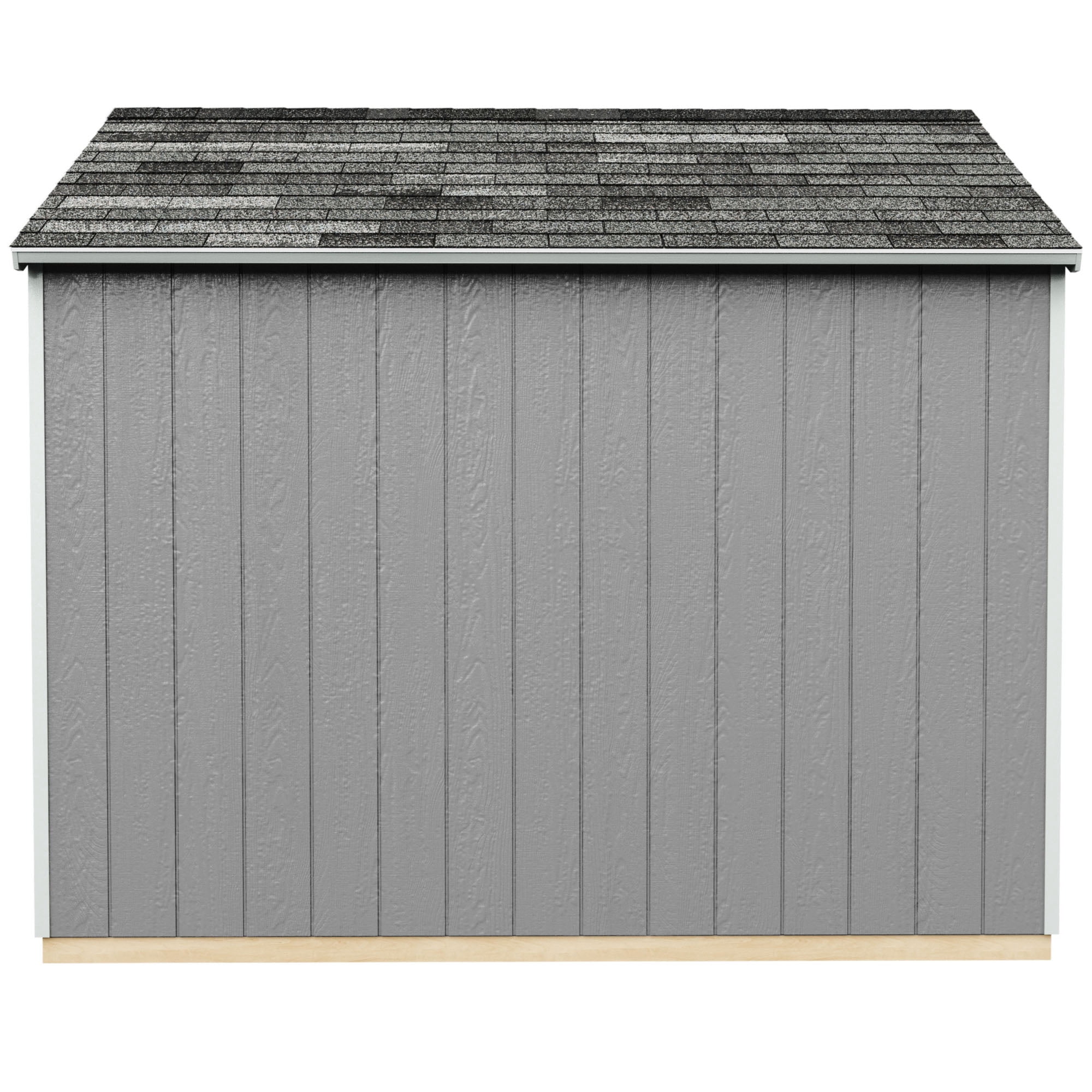 Handy Home Products Cumberland 10 ft. x 16 ft. Outdoor Wood Shed Kit with Smartside (160 sq. ft.)