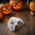 thumbnail image 5 of FELTECHELECTR Máscara de Halloween: Máscara de discoteca brillante para adultos, máscara de espejo para mascarada, para mujeres, hombres, DJ, escenario, bar, fiesta, decoración navideña, plateada., 5 of 5