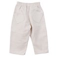 thumbnail image 2 of Conti Kids Toddler Unisex Denim Pocket Pants Beige 3-4 years, 2 of 5
