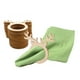 thumbnail image 2 of EeaseMX 10 anillos de servilleta de madera con forma de astas, hebillas para servilletas de moda, porta servilletas de fiesta, hebillas para toallas, 2 of 7