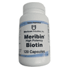 Mericon Industries Meribin High Potency Biotin Supplement | Biotin Hair Growth Vitamins | Biotin Pills for Skin, Nail, Brain, Metabolism, & Energy Support | 240 Capsules (Pack of 2)
