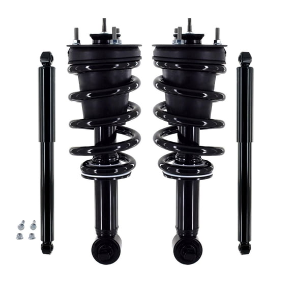 Set of 4 Front Quick Complete Strut-Rear Shock Absorber For 2014-2018 Chevrolet Silverado 1500
