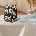 thumbnail image 3 of HELLHERO Lightweight Dustproof Travel Iron Organizer Durable Cow Print Pattern Travel Case Steamer Oganizer, Case Only, 3 of 6