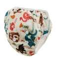 thumbnail image 4 of Pañal Suave de Cuna Ropa de Bebé Reutilizable Juguetes Educativos Decoración Animales Zulema Pañales de natación reutilizables infantiles, 4 of 8