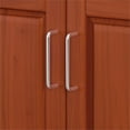 thumbnail image 4 of Hawthorne Collections 49" 2-Drawer and 3-Shelf Wood Kitchen Cart in Oak, 4 of 8