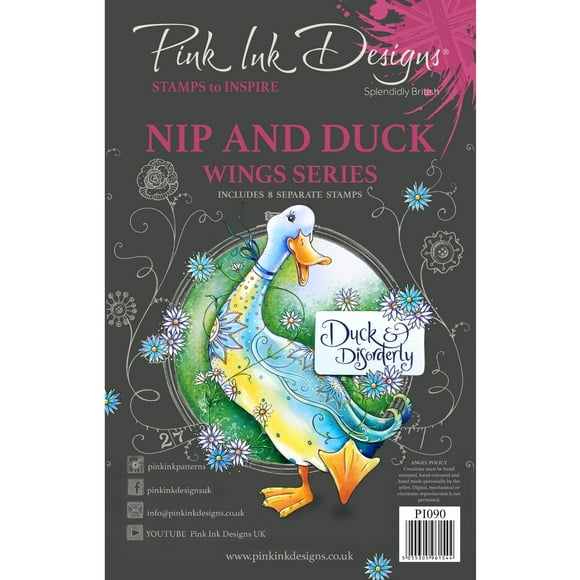 Nip & Duck A5 Clear Stamp Set