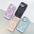 thumbnail image 3 of Magnetic Series Designed for iPhone Case[Compatible with MagSafe]Military Drop&Camera Lens Protection]Matte Ultra Thin Heat Dissipation Hard Shockproof Cover (Lavender Grey,iPhone 13 Pro Max), 3 of 6