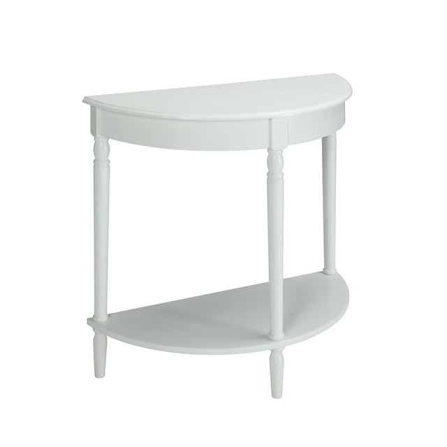 Convenience Concepts French Country Table d'Entrée en Fini Bois Blanc