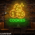 thumbnail image 2 of Glowneon Cookies Shop Neon Wall Decor, Cookie Wall Art, Bakery Decor, 2 of 5