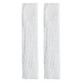 thumbnail image 1 of Women Knit Simple Solid Color Thermal Knee High Calf Slouch Socks Black, 1 of 4