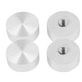 thumbnail image 1 of Unique Bargains M6 Thread 20mm Diameter Round Shape Aluminum Disc Hardware for Glass Table 4pcs, 1 of 3