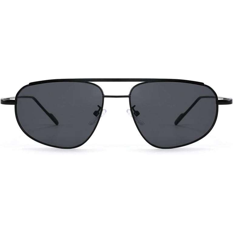 FEISEDY Small Retro Aviator Sunglasses Women Men Vintage  display picture 1