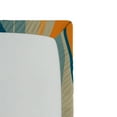 thumbnail image 3 of Ambesonne Vintage Fitted Sheet, Retro Vibrant Stripes, Twin Size, Petrol Blue and Marigold, 3 of 3