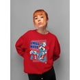 thumbnail image 2 of Chill Mode Activated - Fun ICEE Polar-Bear Graphic Sweatshirt Women's, 2 of 4