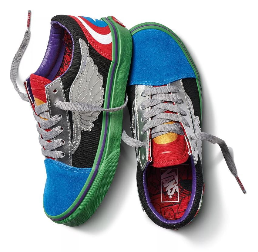 Vans Off The Wall Kids X Marvel Old 