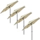 thumbnail image 2 of Sombrilla Con Angulo Kit 4 Piezas Jardimex  Jardin Playa 2.7 Metros Beige, 2 of 11