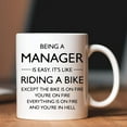 thumbnail image 2 of Funny Manager Gifts for Women Men-Being A Manager Is Easy 11 Oz Coffee Mug, Gifts for Manager, Boss, Leader, Boss Lady, Appreciation Manager Gift Ideas, Boss Day Christmas Manager Cup, 2 of 6