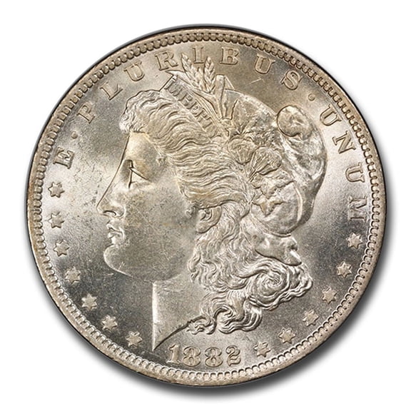 1882-O/S Morgan Dollar MS-63 PCGS (Strong)