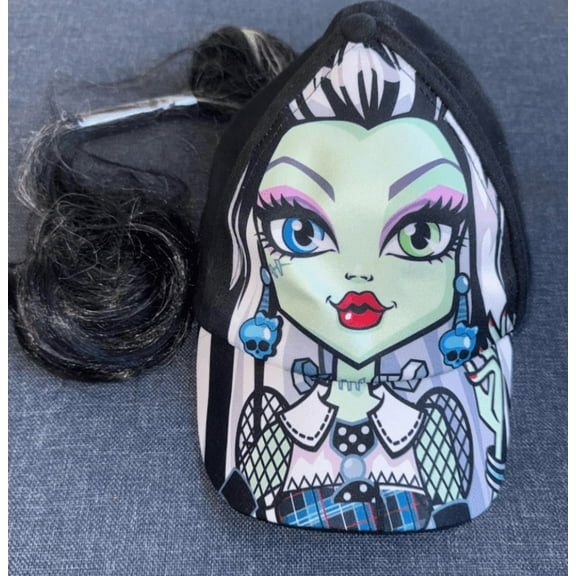 Monster High Frankie Stein Hat with Attached Hair Piece