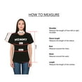 thumbnail image 5 of Women Plus Size Three Quarter Striped Print V-Neck Loose Fit Top T-Shirt Blouse, 5 of 5