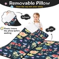 thumbnail image 3 of Pioneer Flower Floral Print Pattern Toddler Nap Mats for Kids Preschool,Sleeping Mat Bag or Kids,Toddler Sleeping Bag,Toddler Nap Mat or Daycare, 3 of 6