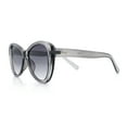thumbnail image 6 of Womens Oversized Cat Eye Minimal Plastic Retro Diva Sunglasses Slate - Smoke, 6 of 7