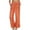 Orange, variant on CaComMARK PI Women's striped pants wide leg pants casual loose pants high waisted long trousers