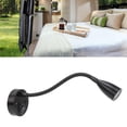 thumbnail image 1 of Luz De Noche LED Para RV, Giratoria De 360 ​​​​grados, Cuello De Cisne Flexible, Lámpara De Lectura Ajustable, Cálido Para Autocaravanas, Camiones, Barcos, aleación De, 1 of 7