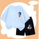 thumbnail image 5 of Conjunto de camiseta de pareja de Sonic para niños, traje de verano 2024, ropa para niñas de 2 a 12 años, ropa para niños, madre e hijos, 5 of 5