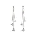 thumbnail image 1 of nipocaio Papillon Pompon Boucles d'Oreilles Filles Bijoux Boucles d'Oreilles, 1 of 5
