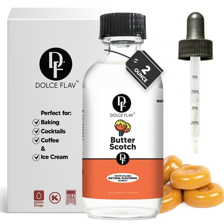 Dolce Flav - Butterscotch Extract Water Soluble 2 oz