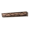 thumbnail image 2 of Meyda Tiffany 197108 Mountains 32" Wide Bath Bar - Dark Burnished Antique Copper, 2 of 4