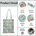 thumbnail image 3 of Sac de Courses en Toile Rayée Abstraite – Sac Fourre-Tout Réutilisable Artistique, 3 of 6