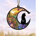 thumbnail image 2 of Personalized Cat Memorial Suncatcher, Custom Loss Of Cat Sympathy Gift, Pet Memorial Gift, Cat Loss Gift, Loss of Pet Gift, Pet Suncatcher 1735406496, 2 of 4