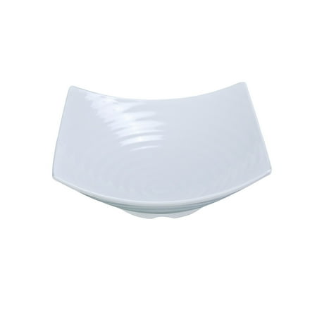 

Milando Square Bowl 160 Oz. 16 Sq. X 3 3/4 H Melamine White Pack of 12
