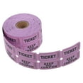 thumbnail image 3 of HONMEET 1000pcs Double Raffle Tickets - Double Roll Tickets with Consecutive Numbers for Events Class Reward Fundraisers Prizes, 3 of 7