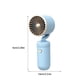 thumbnail image 2 of Mini ventilador portátil Injueey con batería de larga duración blanco, 2 of 6