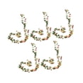 thumbnail image 1 of Guirnalda de rosas artificiales con peonías falsas, guirnalda decorativa colgante de rosas para Rojo claro, 1 of 8