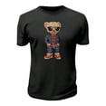 thumbnail image 3 of Playera De Oso Fashion Ropa Para Hombre Color Negro Talla Chica Marca Emil SaEs, 3 of 4